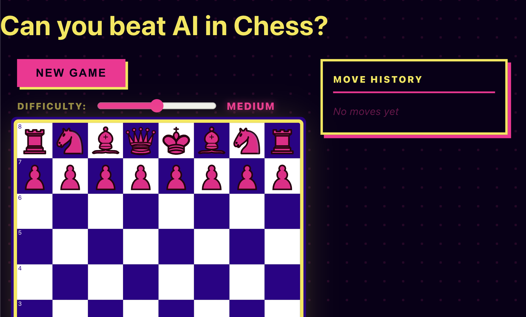 Chess with AI